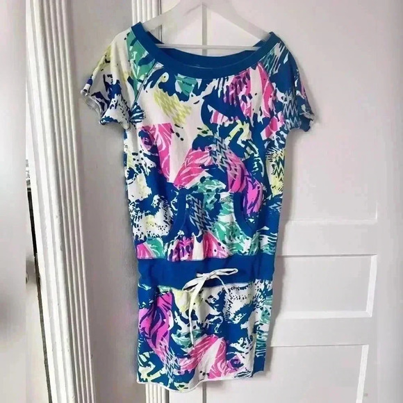 90s Y2K Diesel Colorful Romper Dress - Picture 1 of 4